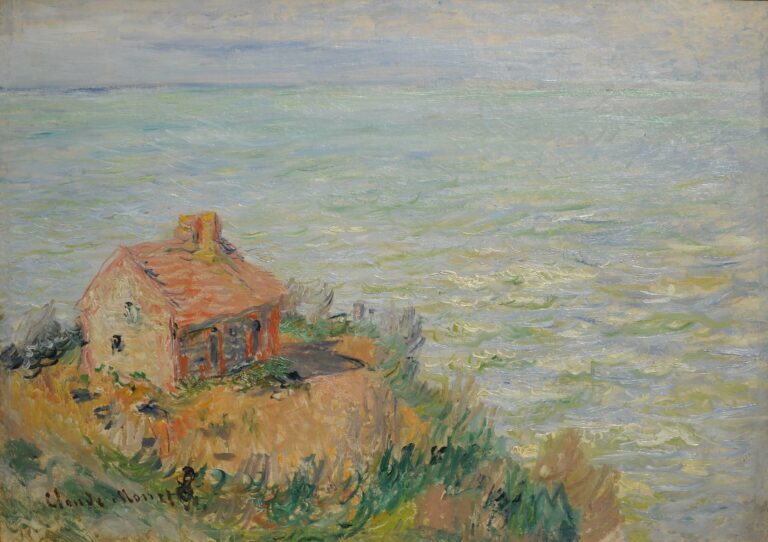 « Cabane des douaniers, effet d&#039;après-midi », Claude Monet, 1882